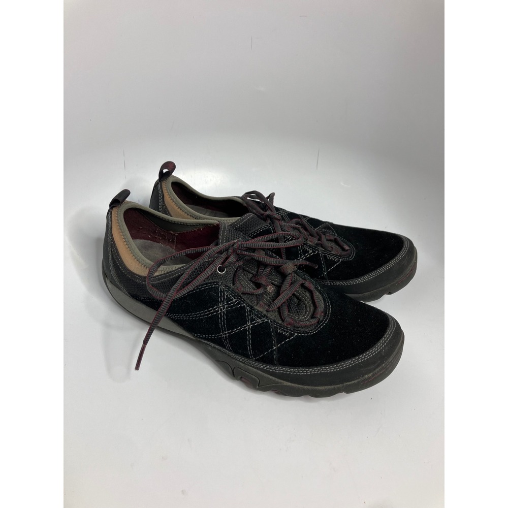 Merrell Siren Sport Hiking Shoes Womens 11 Black Good Suede Mesh Trail Sneakers